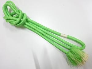 未使用品　正絹　撚り房　手組帯締め